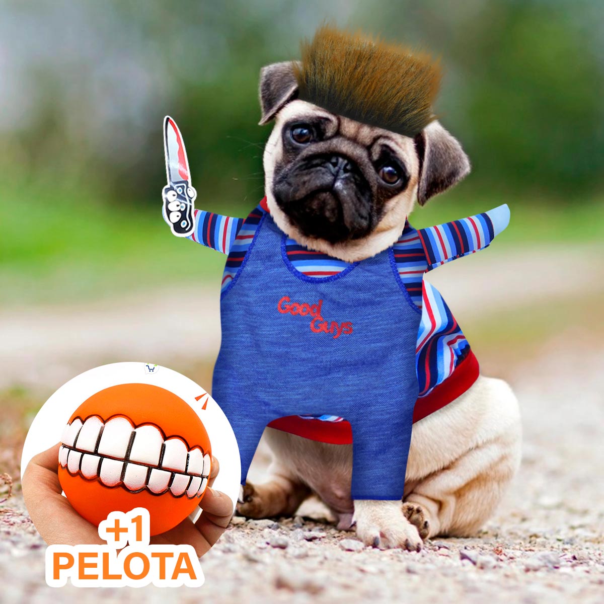Nuevo Disfraz Para Mascotas Chucky Halloween💥