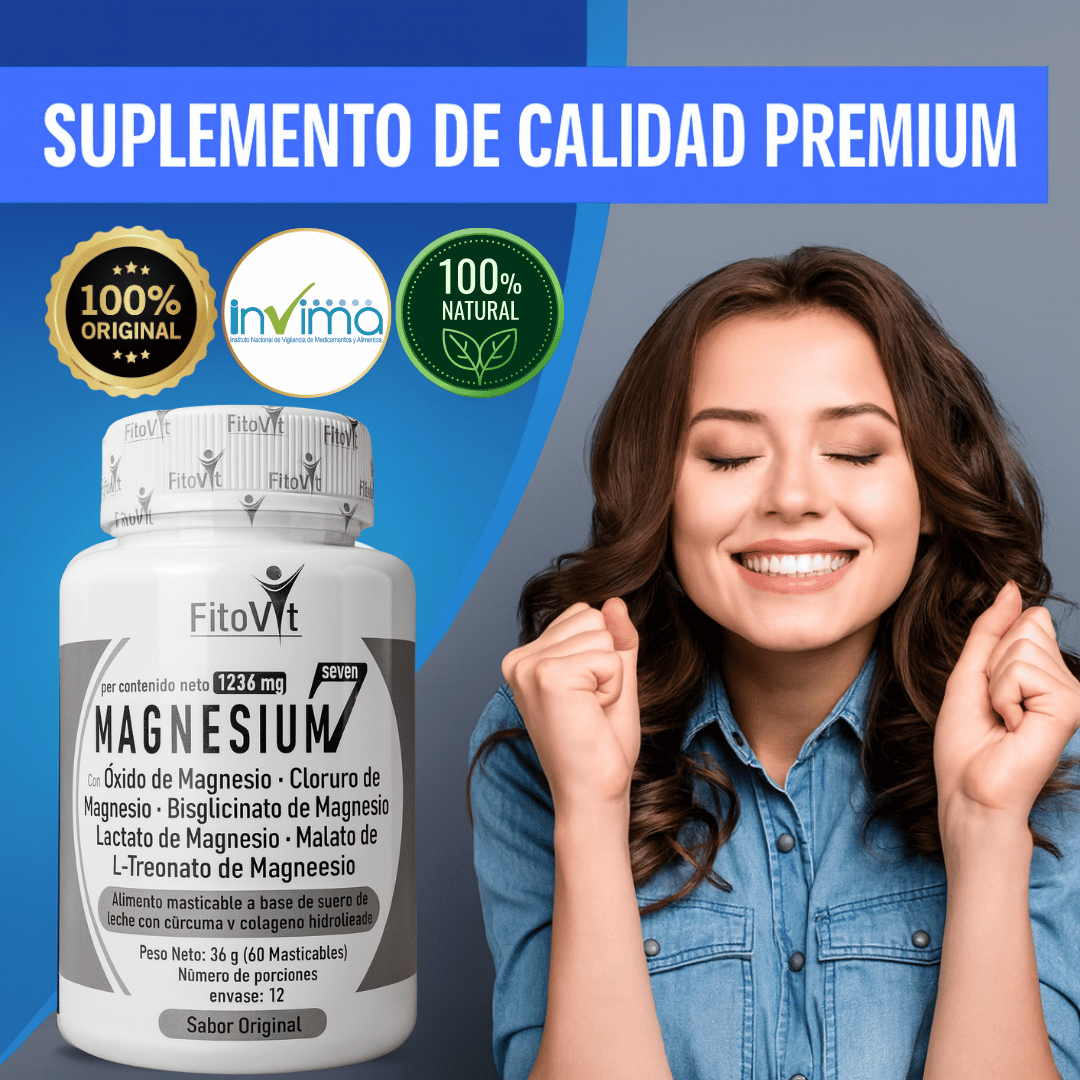 MAGNESIUM 7 EN 1: EL MAGNESIO MAS COMPLETO DE TODO EL MERCADO