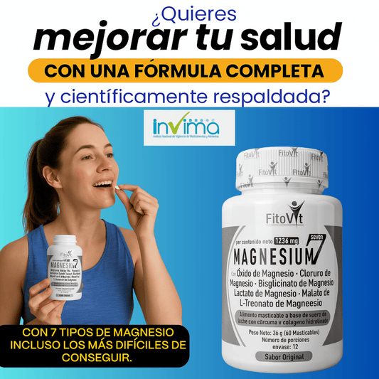 MAGNESIUM 7 EN 1: EL MAGNESIO MAS COMPLETO DE TODO EL MERCADO