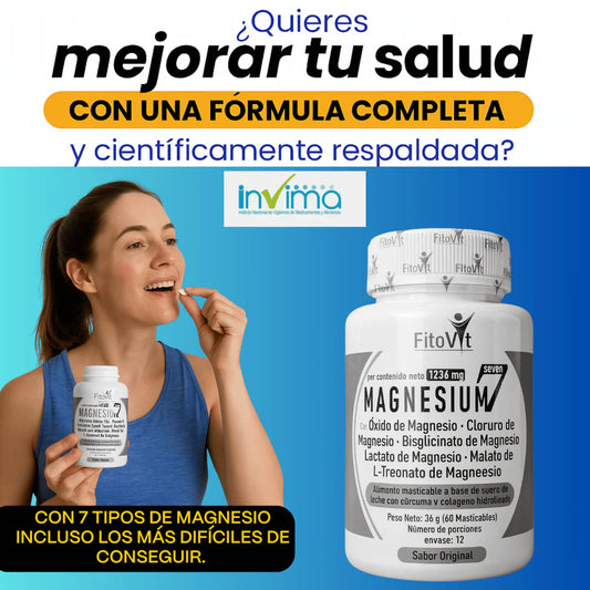 MAGNESIUM 7 EN 1: EL MAGNESIO MAS COMPLETO DE TODO EL MERCADO